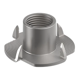 Einschlagmutter M12x14, weiss verzinkt