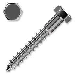 Vrut do dřeva 5,0x40 6HRZB závit částečný DIN 571