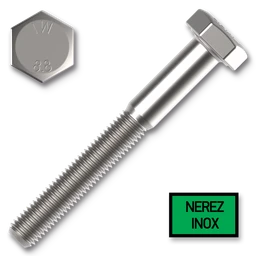 Šroub 6hr.hlava M6x40 nerez A2-70 závit částečný DIN 931