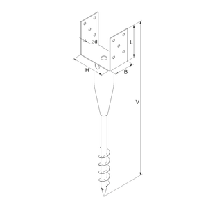 Vrut zemní typ U 120x900 - slide 2