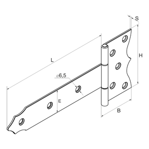 Závěs II (pant) ozdobný - slide 2