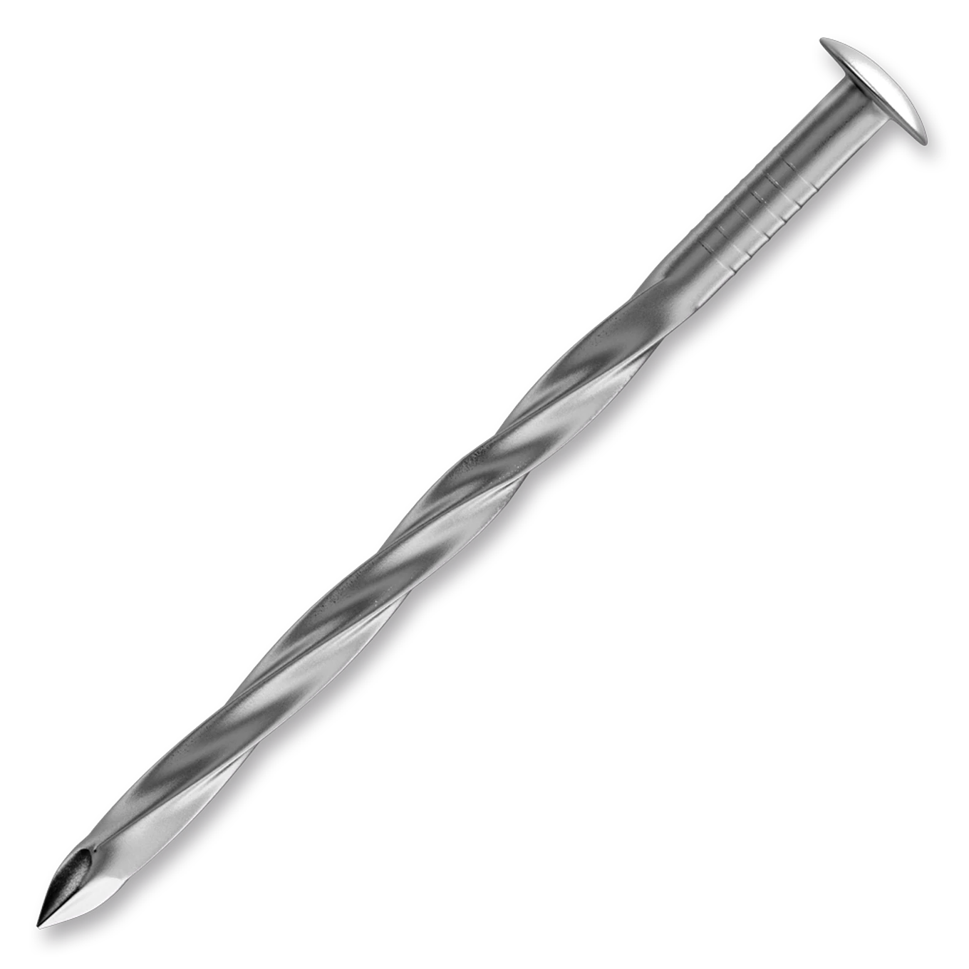 Šroubové hřebíky 2,8/3,0 x 60 mm válc.pod hlavou 20, půlkulatá hlava - slide 0
