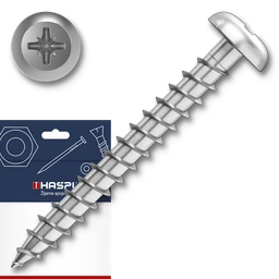 Vrut univerzální 3,5x16 PHH PZ2 ZB závit celý půlkul. hlava sáček-50ks