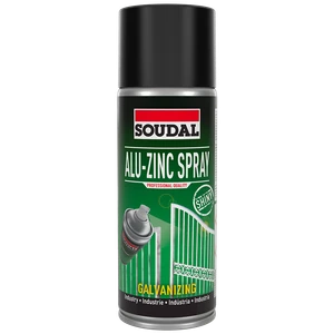 Soudal Alu-Zinc spray - Alu-zinkový sprej  400 ml - slide 0