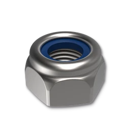 Matice samojistící nízká M10 ZB DIN 985, 8