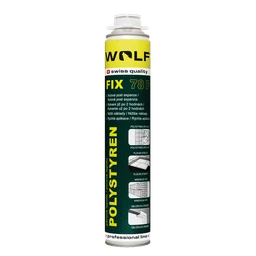 Lepidlo na polystyren WOLF Fix POLYSTYREN 78P, 750ml, pistolové