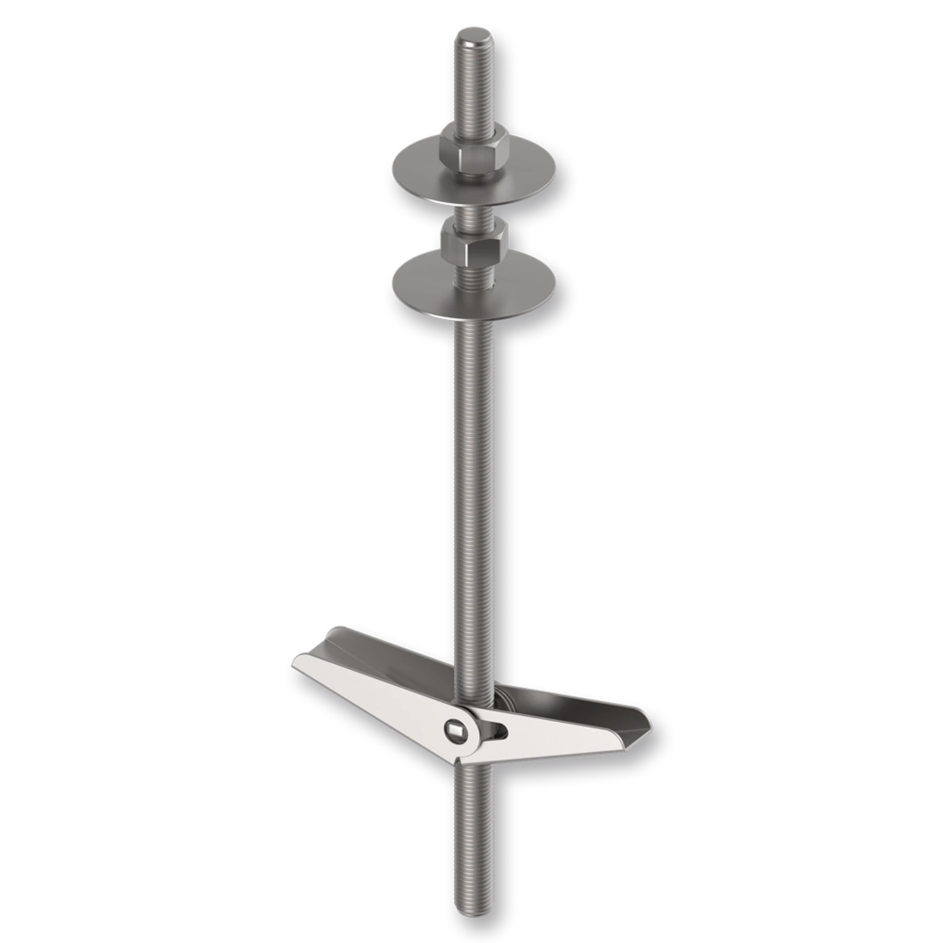 Hmoždinka sklopná dutinová HSD-M M4 + matka ZB - slide 0