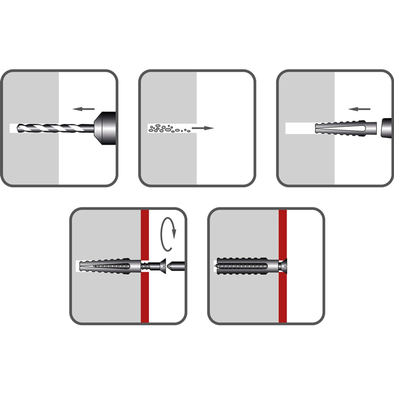 Hmoždinka plechová HP 8x60mm - slide 1