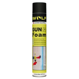 Montážní pěna WOLF vysokoexpanzní, 700ml, pistolová - slide 0