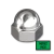 DIN 1587 Hutmuttern