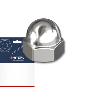 Matice uzavřená M6 ZB DIN 1587, 6 sáček-20ks - slide 0