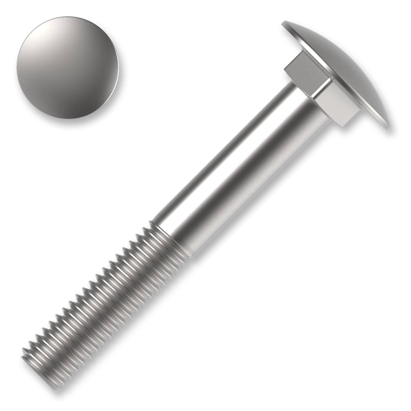 Šroub vratový M12x40 ZB DIN 603 4.8 - slide 0