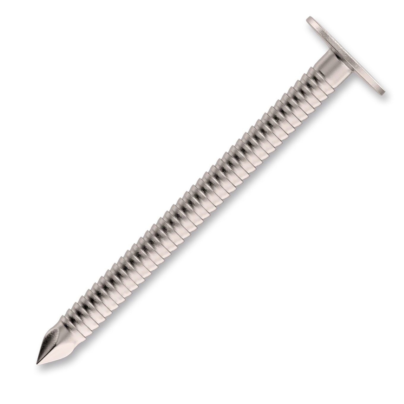 Konvexní hřebíky (Roofing nails) 3,1/3,3 x 35 mm válc. pod hlavou 3, žárový zinek - slide 0