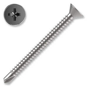 Šroub samovrtný TEX 6,3x45 ZB zápust.hlava DIN7504P - slide 0