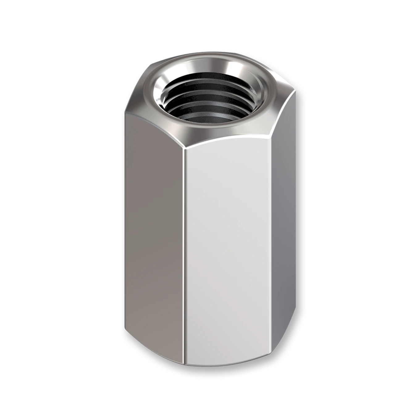 Matice spojovací/prodlužovací M8x24 ZB DIN 6334, 6 - slide 0