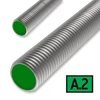 Gewindestange M6x1000, Edelstahl A2, DIN 975