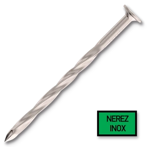 Šroubové hřebíky 2,8/3,0 x 60 mm válc.pod hlavou 24, nerez AISI 316 - slide 0