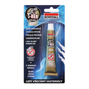 Soudal T-REX Lepidlo bílé  - 25ml - slide 0