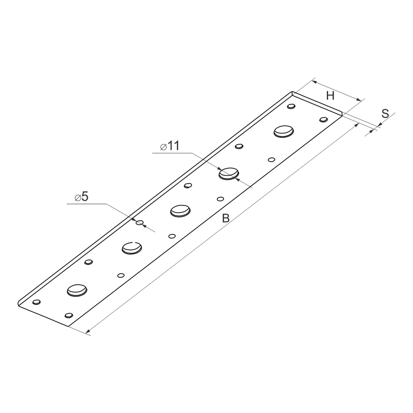 Spojovací páska 40x100x3,0 - slide 2