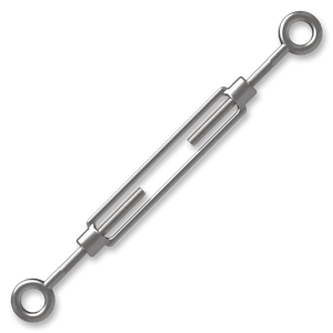 Napínák M16, DIN 1480, oko oko, ZB - slide 0