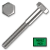 DIN 931 Sechskantschrauben mit Schaft
