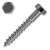 DIN 571 Hexagon head wood screws
