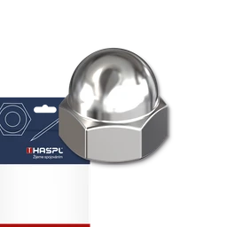 Matice uzavřená M10 ZB DIN 1587, 6 sáček-10ks