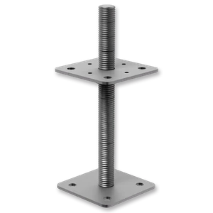 Stützenfuss, verstellbar 80x80x250x4,0 M24 - slide 0