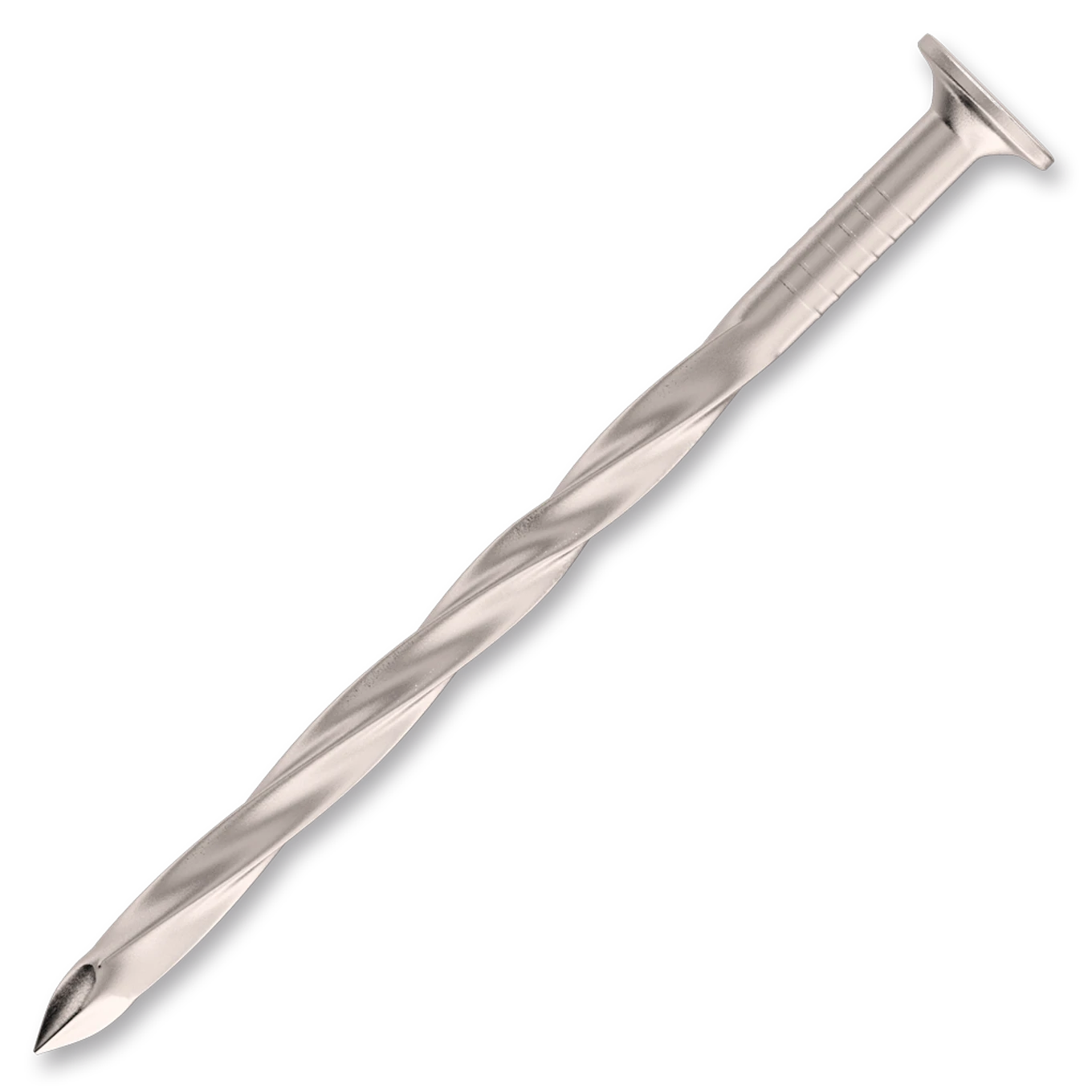 Šroubové hřebíky 2,5/2,7 x 64 mm válc.pod hlavou 24, 5µ modrý zinek - slide 0