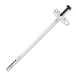 Hmoždinka talířová s polyamidovým trnem TTH, 10/60x130mm, polypropylen - slide 0