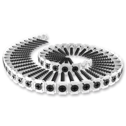 Schnellbauschraube 3,5x35, Trompetenkopf, schwarz Phosphat, Grobgewinde, Magaziniert