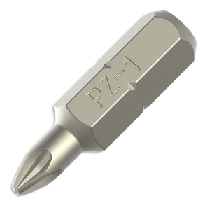 Pozidrive Bit PZ 1 - 25 mm - slide 0
