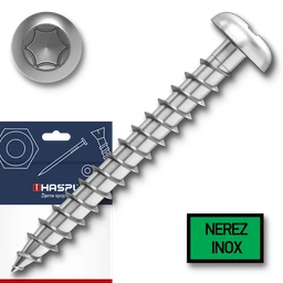 Vrut univerzální 3,0x16 PHH TX10 NEREZ A2 závit celý půlkul. hlava sáček-30ks