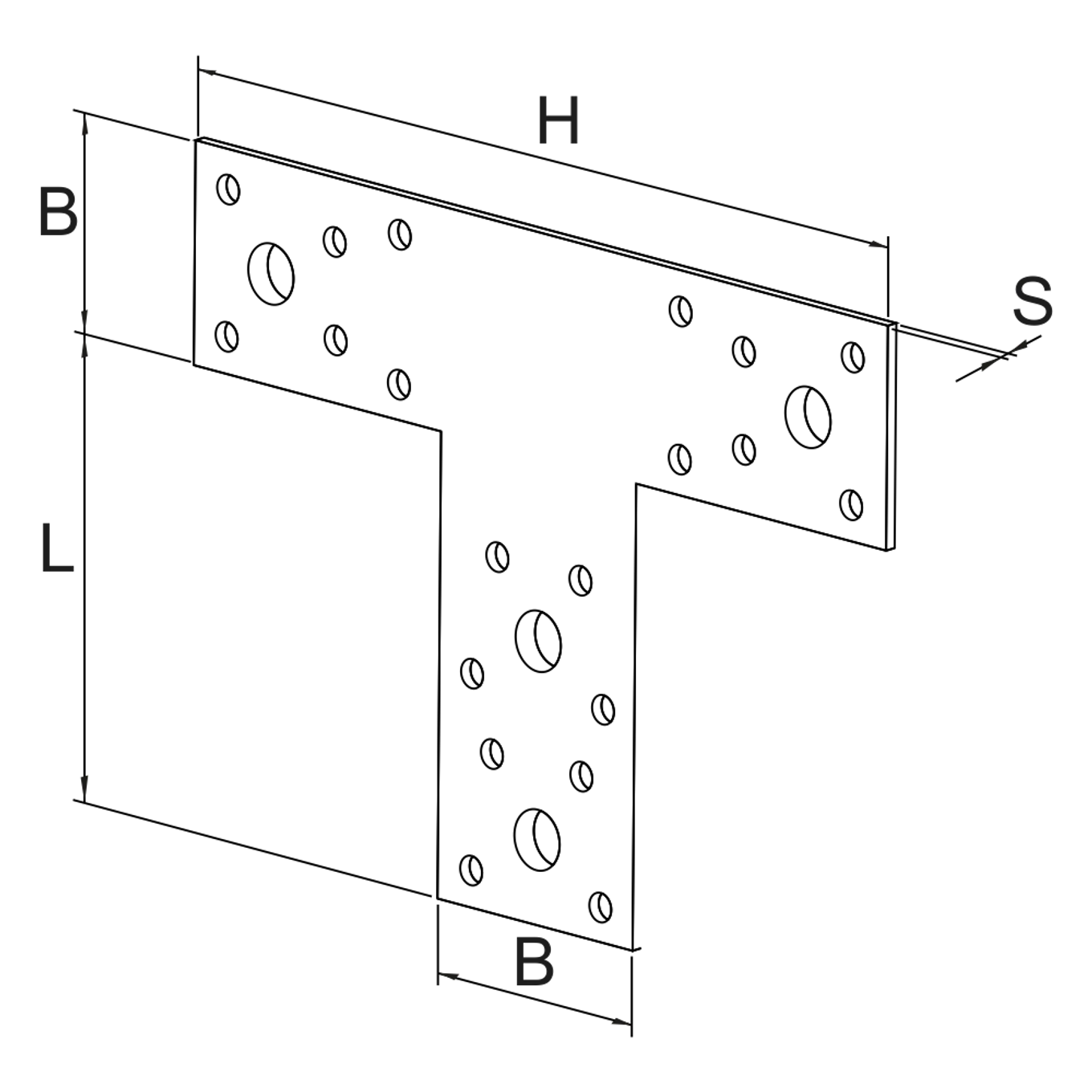Spojovač T 160x98x45x2,0 - slide 2