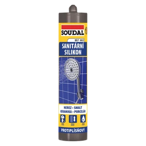 Soudal Sanitární silikon bílý - 280ml - slide 0