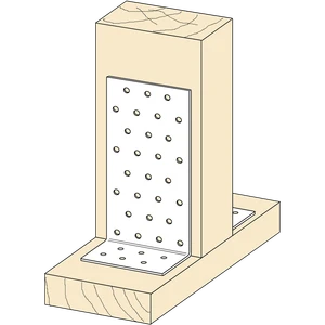 Úhelník 90° Typ1 30x40x40x2,0 - slide 1