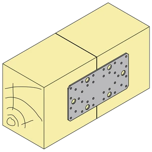 Spojovací deska 45x120x2,0 - slide 1