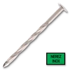 Šroubové hřebíky 3,1/3,3 x 90 mm válc.pod hlavou 24, čočk.hlava, nerez AISI 304