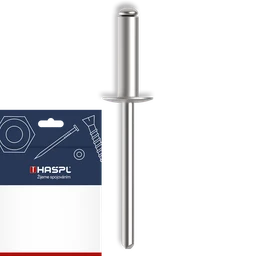 Nýt trhací AlSt 4 x 6 mm, DIN 7337, plochá hlava, sáček-50ks