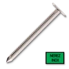 Konvexní hřebíky (Roofing nails) 3,1/3,3 x 32 mm válc. pod hlavou 3, nerez AISI 304, BALA