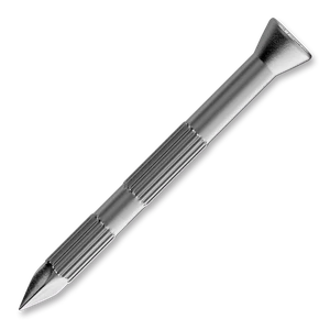 Stahlnägel gehärtet 3,5 x 45 mm, geriffelt, weiss verzinkt - slide 0