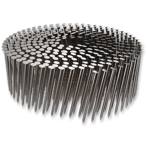 Coilnägel 16° 3,1 x 80, ring, flach gewickelt, blank - slide 0