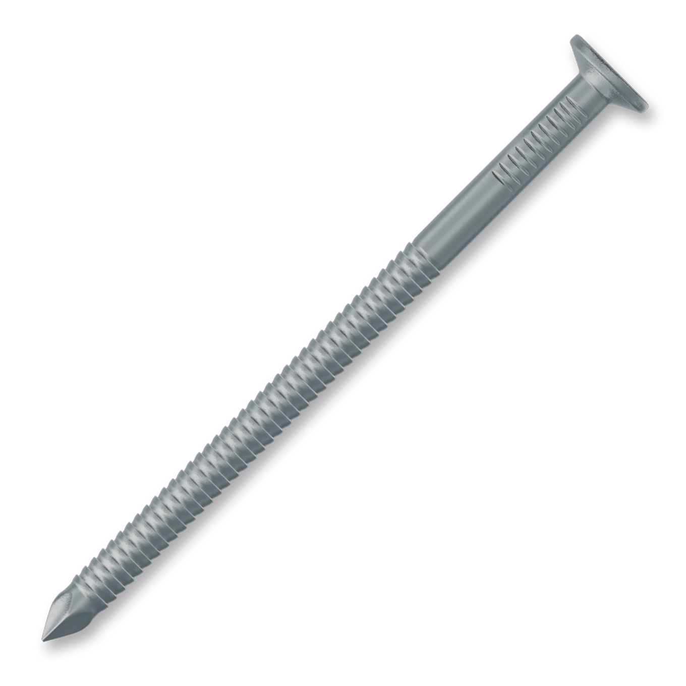 Konvexní hřebíky 2,1/2,3 x 45 mm válc.pod hlavou 10, žárový zinek - slide 0
