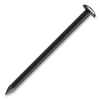 Kalené hřebíky 2,0 x 20 mm půlkulatá hlava černěné