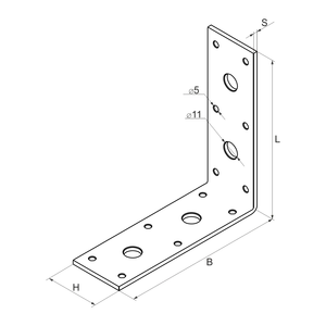 Úhelník 90° Typ6 40x70x70x3,0 - slide 2