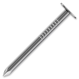 Dachpappstifte 2,5x16 mm, blank