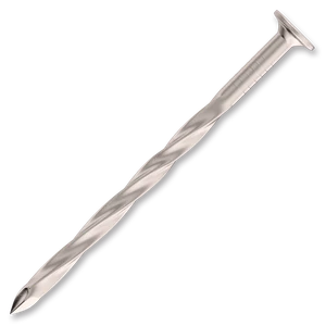 Schraubnägel 3,1/3,3 x 90 mm, weiss verzinkt - slide 0