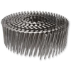 Coilnägel 16° 3,8 x 100, glatt, flach gewickelt, blank