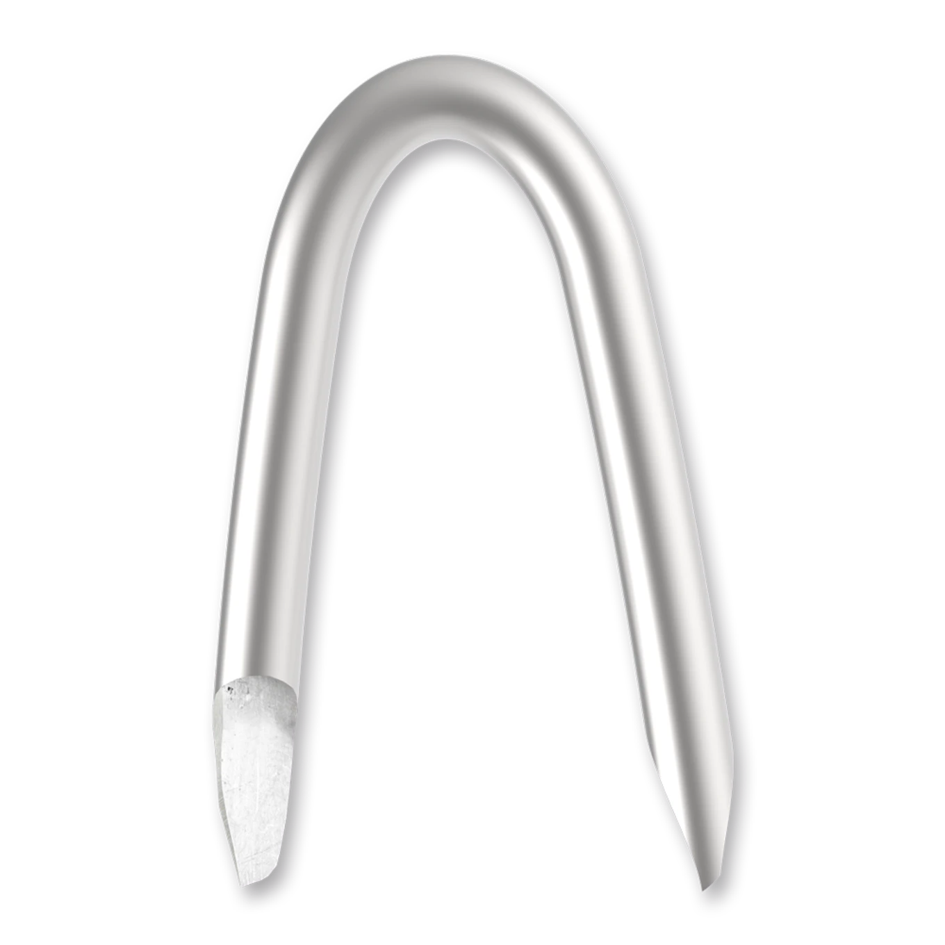 Skoby U na dřevěné sloupky 3,1 x 31 mm zinkované - 1 kg - slide 0
