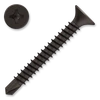 Wkręt samowiercace gips-karton 3,5x50, glowa do metalu stozkowa fosfat